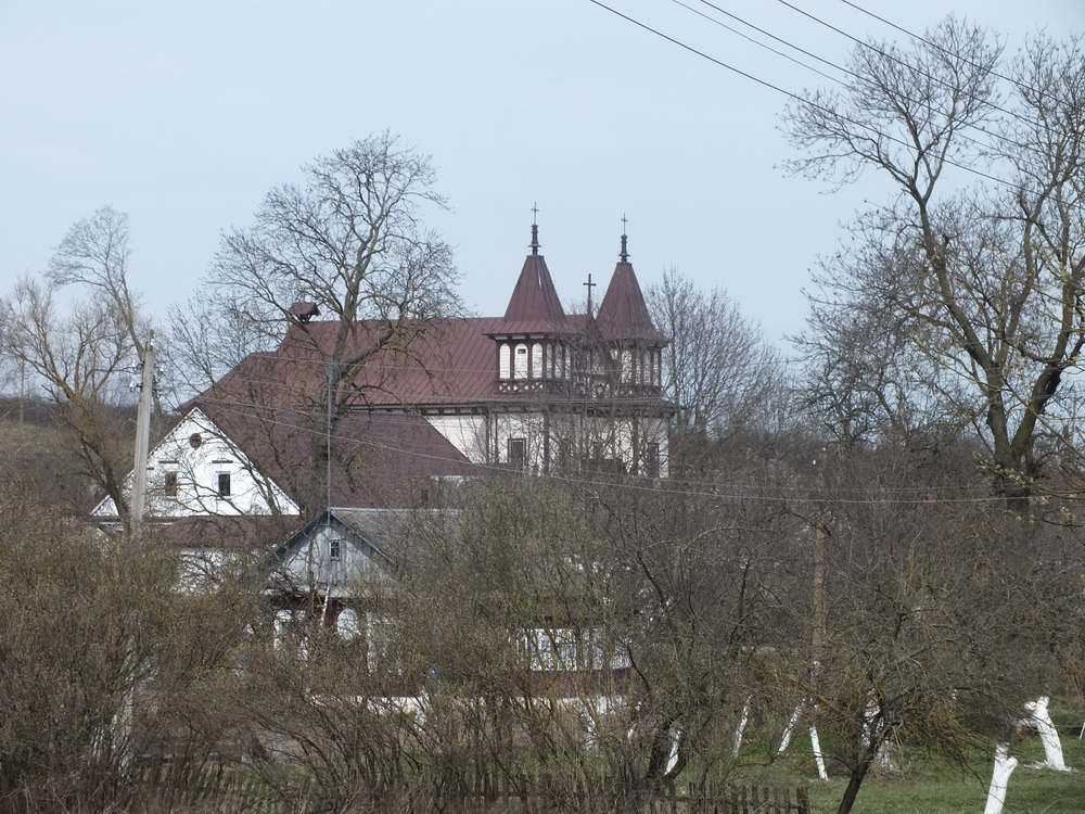 Полонечковский пейзаж с костелом св. Юрия