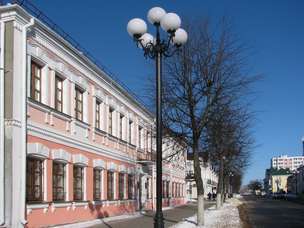 Современный вид здания Барановичского краеведческого музея